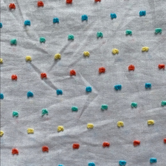 FOXCROPT NYC Plus Size Elbow Sleeve Dots Blouse 14 - Picture 7 of 11